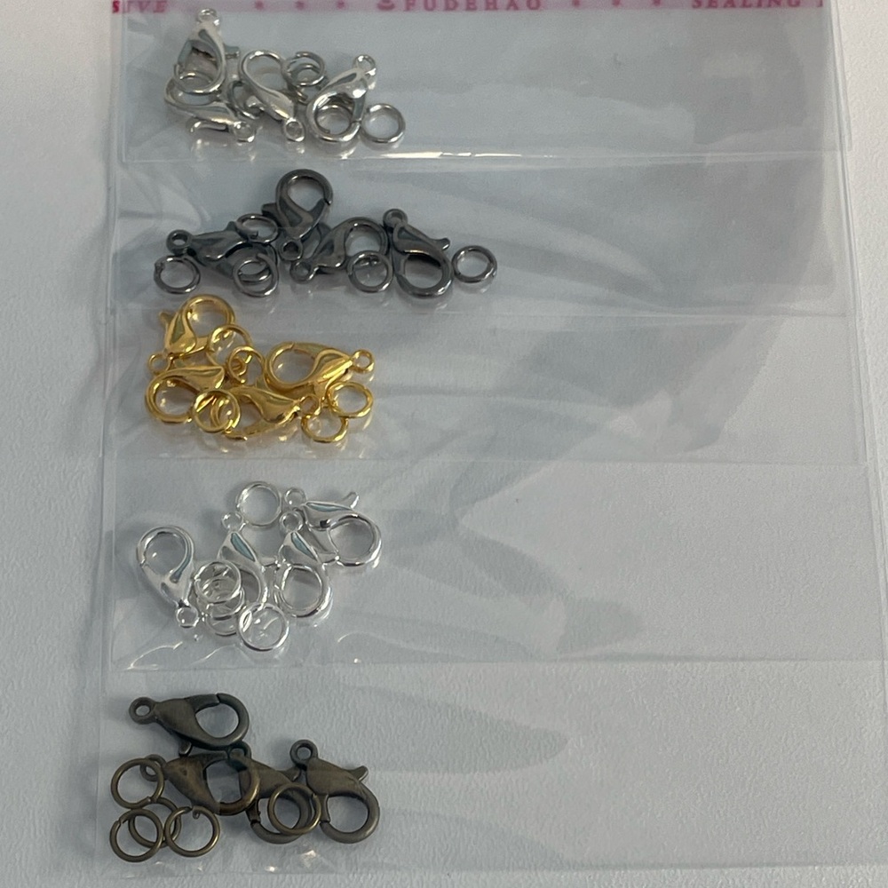 Lobster Clasps & Jump Ring Set